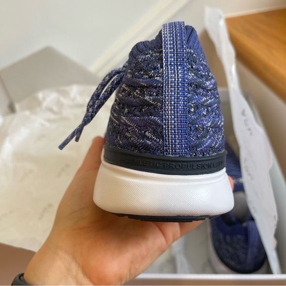 NWT APL Athletic Propulsion Labs Techloom Wave Blue Running Shoes M 7 / W 9 - Picture 8 of 16